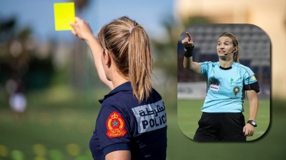بشرى كربوبي.. مفتشة شرطة بولاية أمن مكناس تتولى قيادة تحكيم نهائي كأس العرش